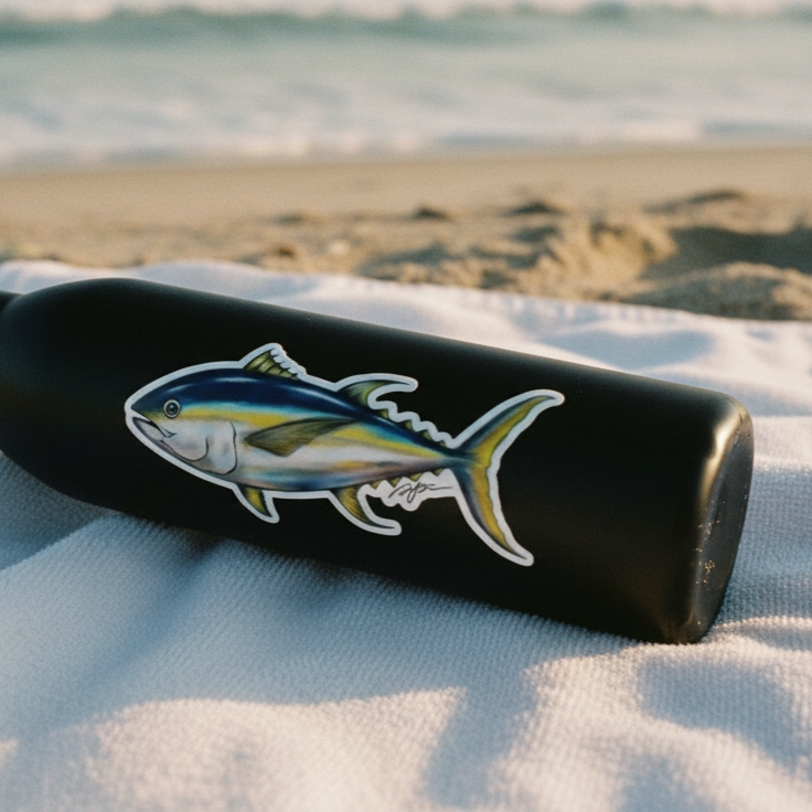 Ahi Sticker (5"x2.2")