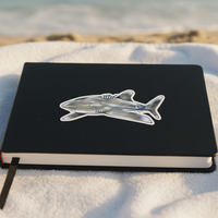 Oceanic White Tip Sticker (4.2"x2")