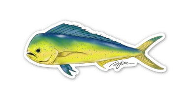 Mahi Sticker (5.4" x 2.2")