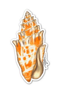 Miter Shell Sticker (1.6" x 3.1")