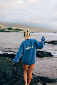 Ahi Sweatshirt (Indigo Blue)