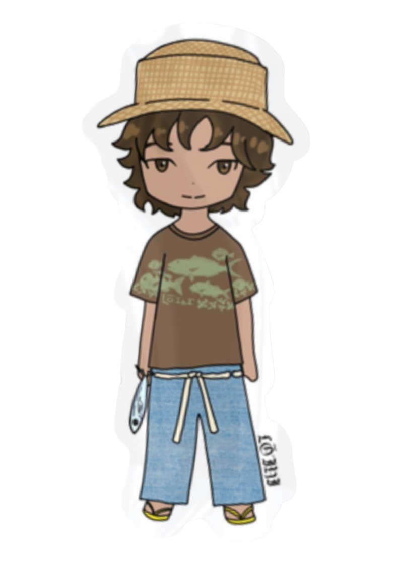 Reef Runner -Brown (1.7" x 3.4")