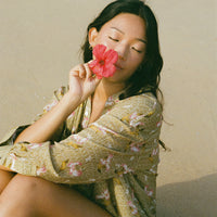 Waimea Blouse — Naupaka Shores (Eco Rayon Button Blouse)