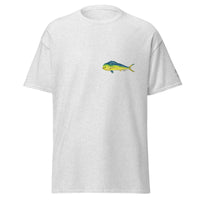 Product mockup fish tee hawaii inspired