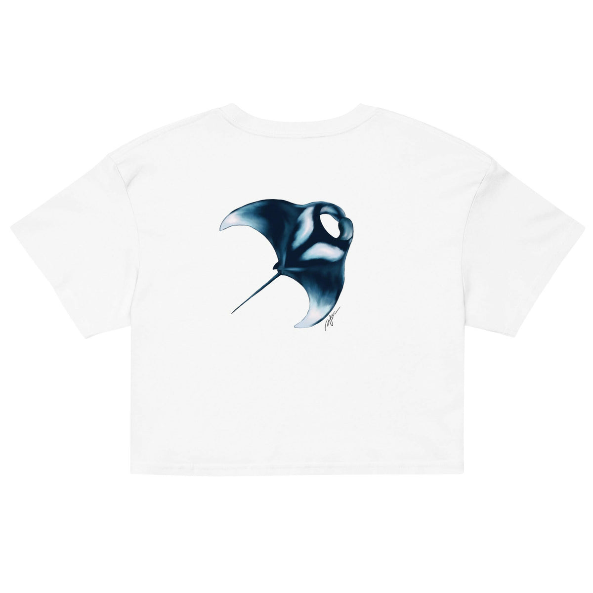 Manta Ray Crop Top